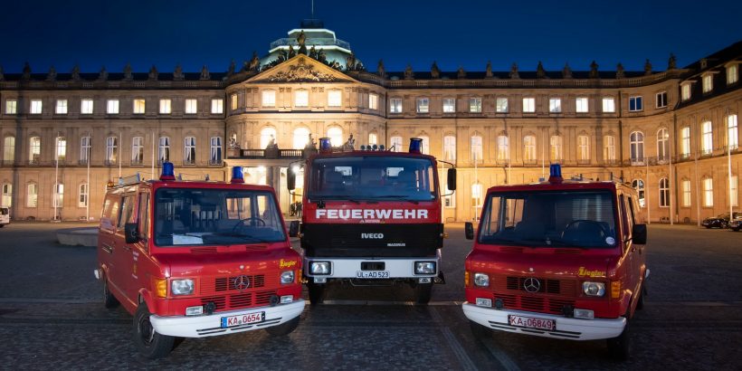 Übergabe der beiden TSF der Abteilungen Temmenhausen und Scharenstetten an Feuerwehren im Kosovo.